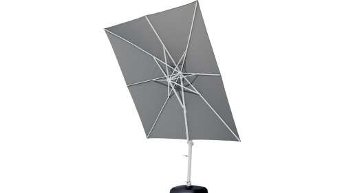 4 Seasons Outdoor Siesta Ampelschirm White/Charcoal