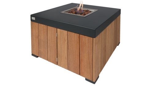 Easyfires Coral Vuurtafel Vierkant Antraciet