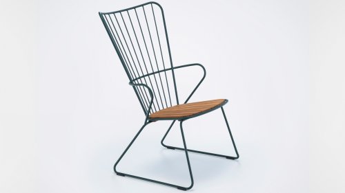houe poan loungestoel pine green 1