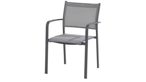 Taste by 4 Seasons tosca matt carbon dining stoel
