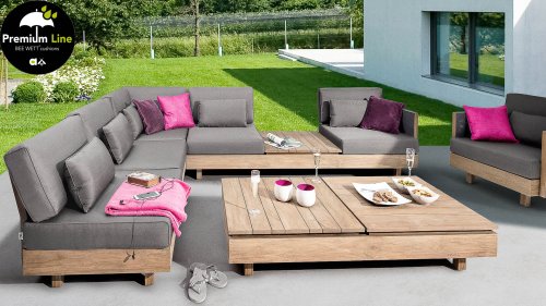 applebee module x loungeset teak Antique 