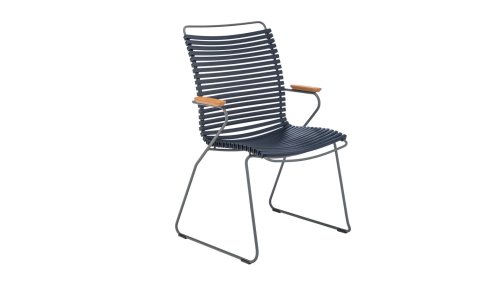 houe click dining hoge rug dark blue